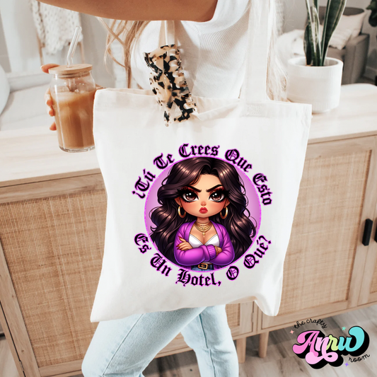 Chicana Mom Tote Bag