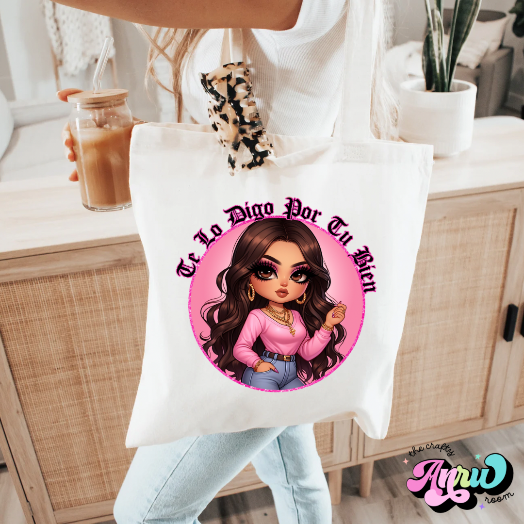 Chicana Mom Tote Bag