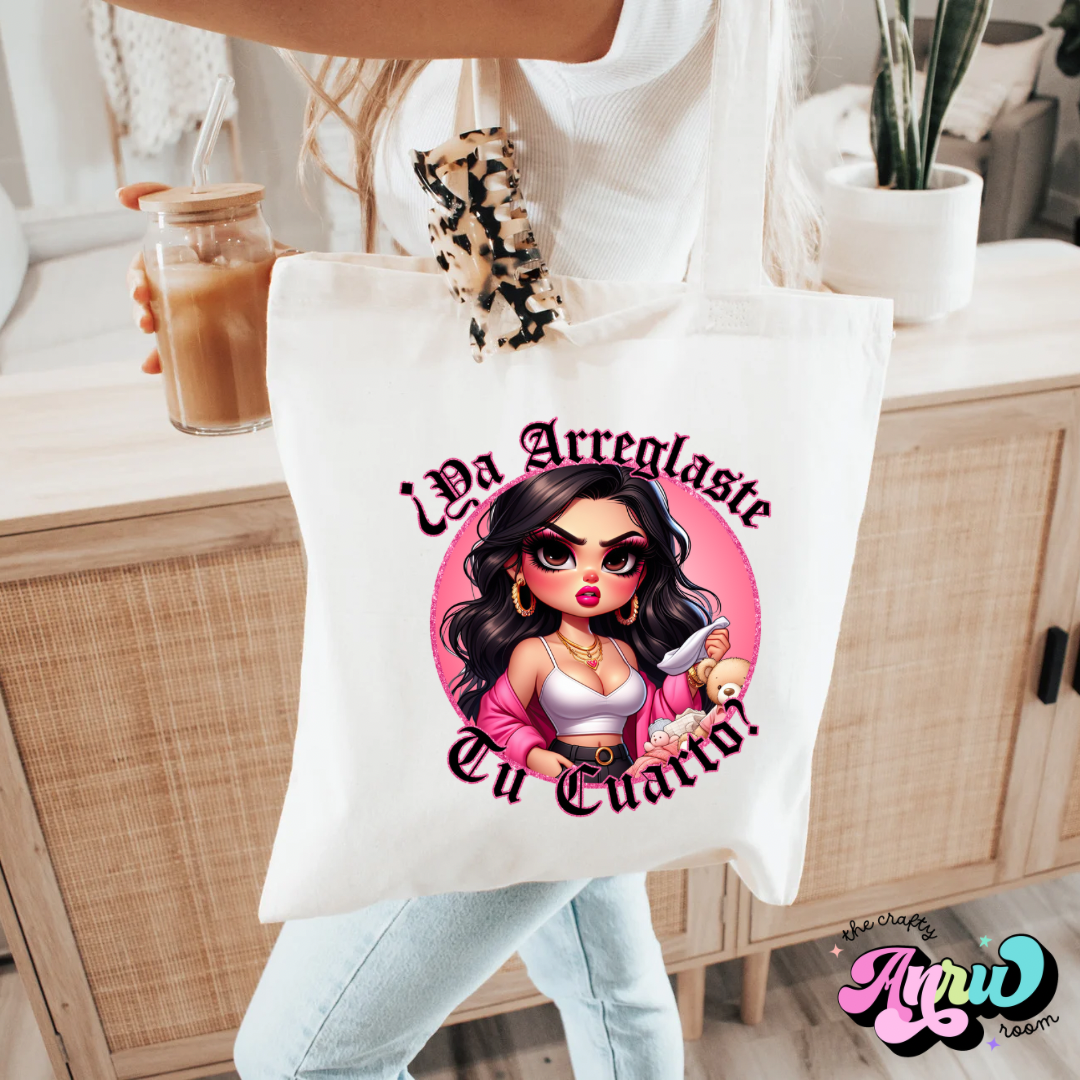 Chicana Mom Tote Bag