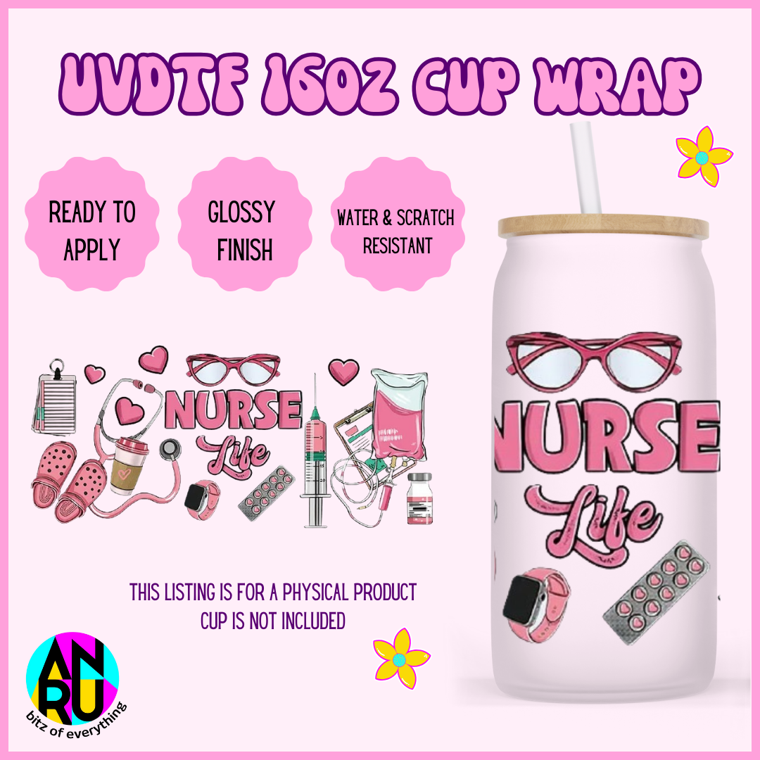 Nurse UVDTF wrap