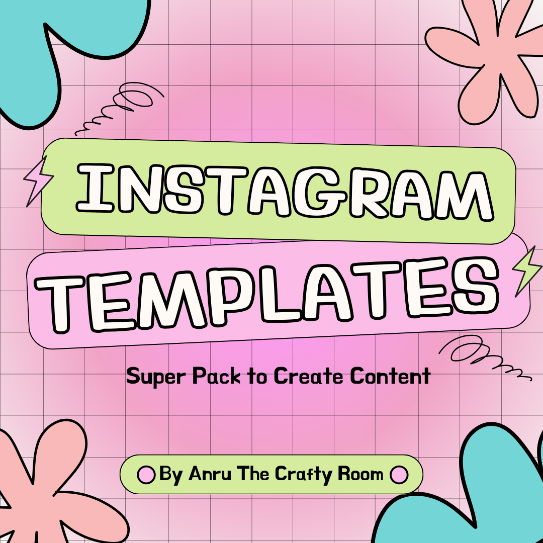 SUPER PACK 200+ Instagram Templates