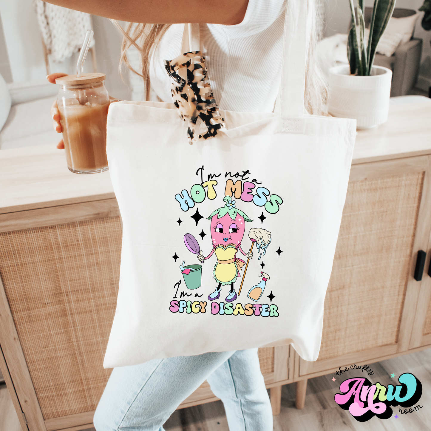 Hot Mess Tote Bag