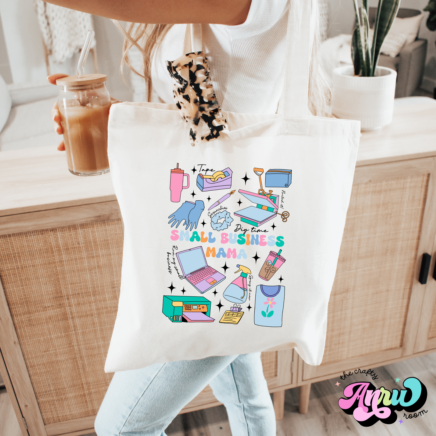 Small Business Mama Tote & Pouch