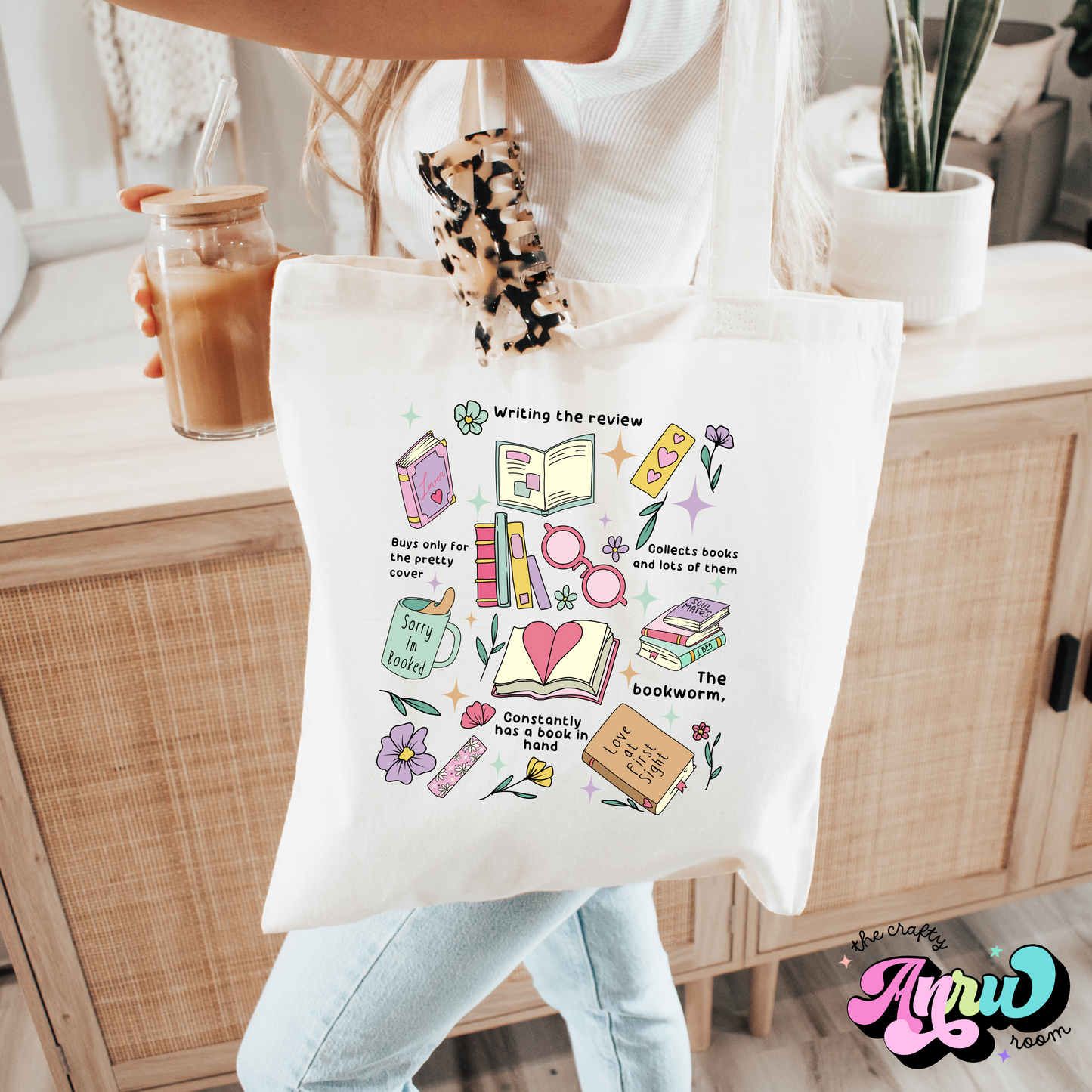 Writing the review Tote Bag